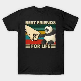 Panda Parade Fashionable Tee Celebrating the Playfulness of Pandas T-Shirt